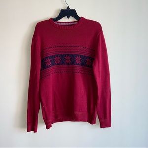 Nautica holiday Crewneck